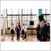Galeria zdjęć: Akademia z okazji 101 rocznicy Odzyskania przez Polskę Niepodległości - SP Gorzkowice. Link otwiera powiększoną wersję zdjęcia.
