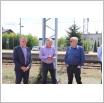 Galeria zdjęć: Przekazanie Wykonawcy placów pod budowę nowych dworców kolejowych w miejscowościach Gorzkowice i Wilkoszewice. Link otwiera powiększoną wersję zdjęcia.