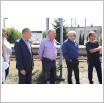 Galeria zdjęć: Przekazanie Wykonawcy placów pod budowę nowych dworców kolejowych w miejscowościach Gorzkowice i Wilkoszewice. Link otwiera powiększoną wersję zdjęcia.