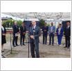 Galeria zdjęć: Przekazanie Wykonawcy placów pod budowę nowych dworców kolejowych w miejscowościach Gorzkowice i Wilkoszewice. Link otwiera powiększoną wersję zdjęcia.
