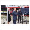 Galeria zdjęć: Przekazanie Wykonawcy placów pod budowę nowych dworców kolejowych w miejscowościach Gorzkowice i Wilkoszewice. Link otwiera powiększoną wersję zdjęcia.