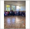Galeria zdjęć: Apel klas 1-3 dotyczący bezpieczeństwa w Szkole Podstawowej im. Henryka Sienkiewicza w Gorzkowicach. Link otwiera powiększoną wersję zdjęcia.