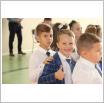 Galeria zdjęć: Uroczyste ślubowanie uczniów klas pierwszych- SP Gorzkowice. Link otwiera powiększoną wersję zdjęcia.