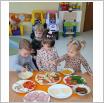 Galeria zdjęć: Międzynarodowych Dzień Pizzy w Samorządowym Klubie Dziecięcym w Gorzkowicach. Link otwiera powiększoną wersję zdjęcia.