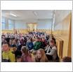 Galeria zdjęć: Spotkanie ze Starszym Strażnikiem Leśnym z Nadleśnictwa Piotrków Tryb. p. Rafałem Taranowskim w Szkole Podstawowej w Gorzkowicach. Link otwiera powiększoną wersję zdjęcia.