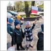 Galeria zdjęć: Obchody Dnia Flagi w Przedszkolu Samorządowym w Gorzkowicach.. Link otwiera powiększoną wersję zdjęcia.