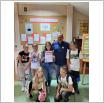 Galeria zdjęć: Narodowe Czytanie w Szkole Podstawowej im. H. Sienkiewicza w Gorzkowicach. Link otwiera powiększoną wersję zdjęcia.