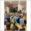Galeria zdjęć: Koncert filharmonii w Przedszkolu Samorządowym. Link otwiera powiększoną wersję zdjęcia.