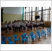 Galeria zdjęć: Ślubowanie uczniów klas pierwszych oraz zaprzysiężenie Samorządu Uczniowskiego - SP w Gorzkowicach. Link otwiera powiększoną wersję zdjęcia.