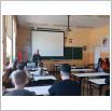 Galeria zdjęć: PRELEKCJA p. CEZAREGO GRACZYKOWSKIEGO W KLASIE 8A i 8C - SP Gorzkowice. Link otwiera powiększoną wersję zdjęcia.