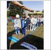 Galeria zdjęć: Niebieckie Igrzyska o charakterze sportowo-integracyjnym w Przedszkolu Samorządowym w Gorzkowicach. Link otwiera powiększoną wersję zdjęcia.