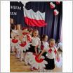 Galeria zdjęć: Piękna lekcja historii i patriotyzmu w Przedszkolu Samorządowym w Gorzkowicach. Link otwiera powiększoną wersję zdjęcia.