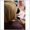 Galeria zdjęć: Światowy Dzień Książki i Praw Autorskich w bibliotece szkolnej - SP Gorzkowice. Link otwiera powiększoną wersję zdjęcia.
