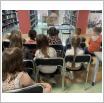 Galeria zdjęć: Światowy Dzień Książki i Praw Autorskich w bibliotece szkolnej - SP Gorzkowice. Link otwiera powiększoną wersję zdjęcia.