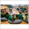Galeria zdjęć: Szkolna akcja „Przerwa na czytanie” - SP Gorzkowice. Link otwiera powiększoną wersję zdjęcia.