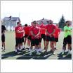 Galeria zdjęć: Sportowe emocje podczas XVIII Turnieju Piłki Nożnej o Puchar Wójta Gminy Gorzkowice. Link otwiera powiększoną wersję zdjęcia.